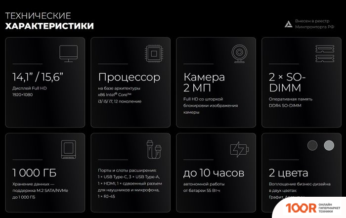 Ноутбук Kvadra NAU LE14U Y22L02P01115R_C08B63 (413837)