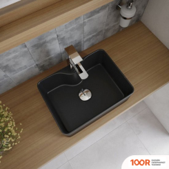 Умывальник Teymi HELMI MINI 41 T50289 (ЧЕРНЫЙ МАТОВЫЙ) (298722)