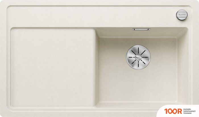 Кухонная мойка Blanco ZENAR 45 S-F 527180 (ПРАВАЯ, МЯГКИЙ БЕЛЫЙ) (131464)