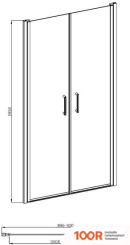 Adema NAP DUO-90 (МАТОВОЕ СТЕКЛО) (49761)