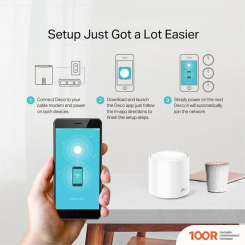 Wi-Fi роутер TP-Link DECO X20 (1 ШТ) (13320)