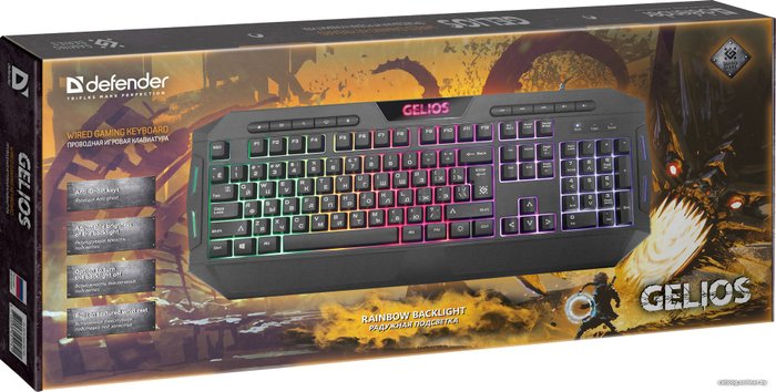 Клавиатура Defender GELIOS GK-174DL RU (71445)