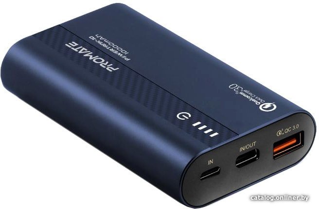 Внешний аккумулятор Promate POWERTANK-10 10000MAH (СИНИЙ) (374015)