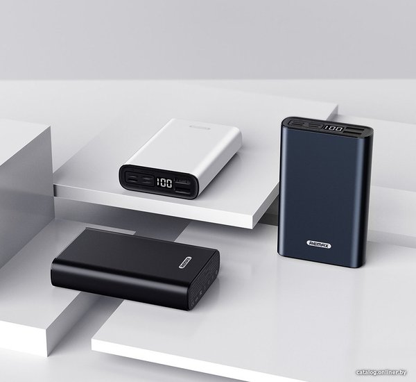 Внешний аккумулятор Remax RPP-135 (СЕРЕБРИСТЫЙ) (374042)