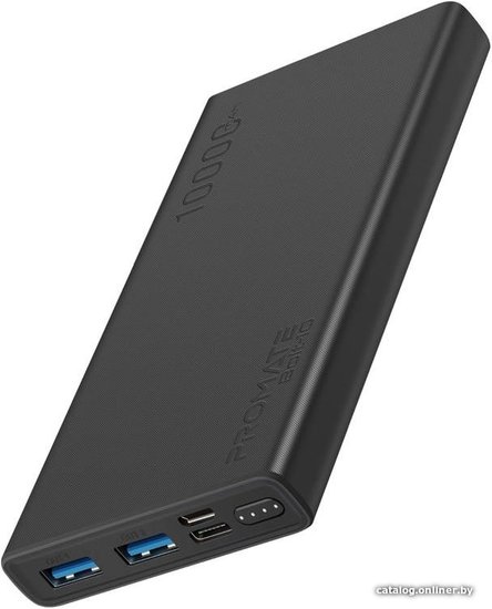 Внешний аккумулятор Promate BOLT-10 10000MAH (ЧЕРНЫЙ) (374004)