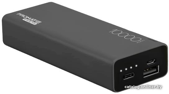 Внешний аккумулятор Promate ENERGI-10C 10000MAH (ЧЕРНЫЙ) (374009)