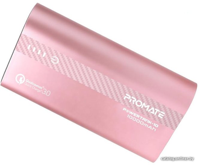 Внешний аккумулятор Promate POWERTANK-10 10000MAH (РОЗОВЫЙ) (374013)
