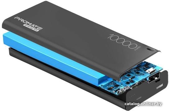 Внешний аккумулятор Promate ENERGI-10C 10000MAH (ЧЕРНЫЙ) (374009)