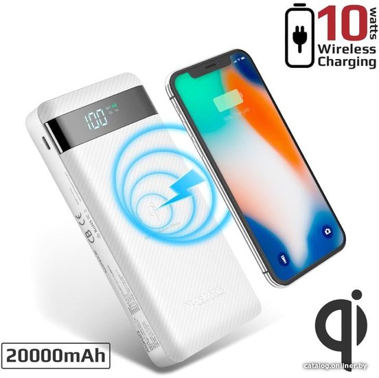 Внешний аккумулятор Promate AURATANK-20 20000MAH (БЕЛЫЙ) (374000)