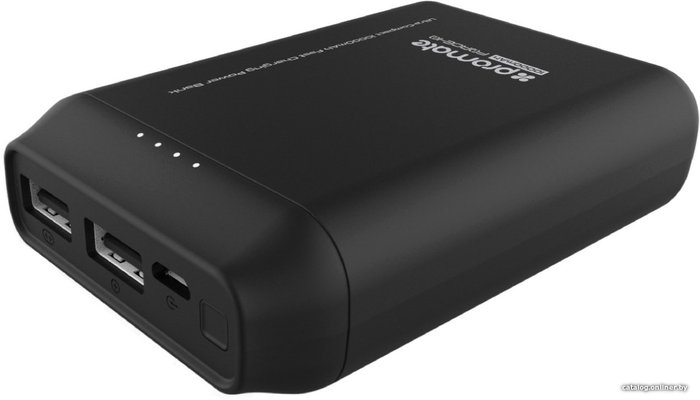 Внешний аккумулятор Promate FORCE-10 10000MAH (ЧЕРНЫЙ) (374012)